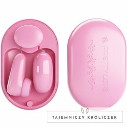 Pretty Love Magic Box - Zestaw wibrującej kuli i stymulatora, rożowy, USB PRETTY LOVE