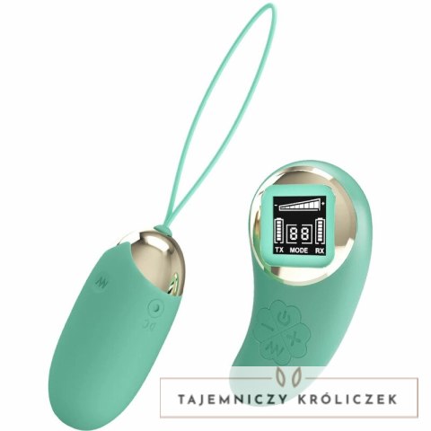 Pretty Love Model Zdalnie Sterowane Jajko Wibracyjne Zielone USB LCD PRETTY LOVE