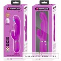 Pretty Love Shania Triple Rabbit - wielofunkcyjny model silikonowy rożowy PRETTY LOVE