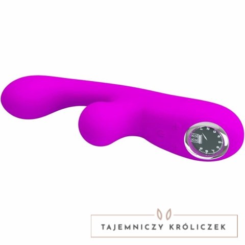 Pretty Love Skylar Purple - wielofunkcyjny stymulator silikonowy USB PRETTY LOVE