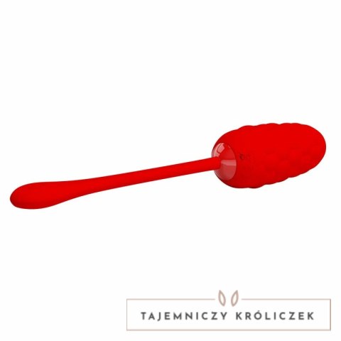 Pretty Love Vibrance - model wibrujący, czerwony, 12 trybow, ładowanie USB PRETTY LOVE