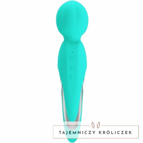 Pretty Love Walter masażer silikonowy 7 trybow aqua zielony PRETTY LOVE