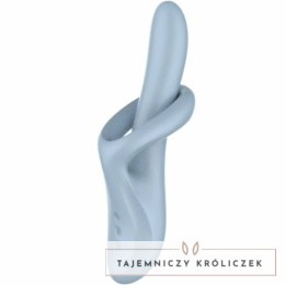 Satisfyer Heat Flex 4 Blue - Wibrator z funkcją podgrzewania i rotacją SATISFYER