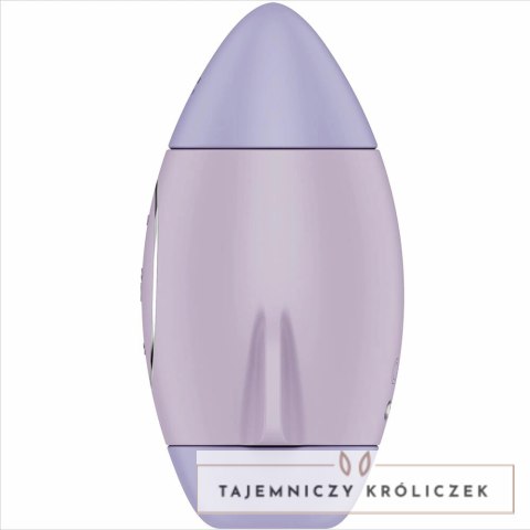 Satisfyer Mission Control Liliowy - Kompaktowe urządzenie z podwojnym systemem impulsow, IPX7 SATISFYER