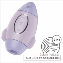 Satisfyer Mission Control Liliowy - Kompaktowe urządzenie z podwojnym systemem impulsow, IPX7 SATISFYER