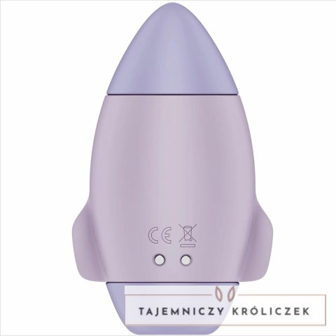 Satisfyer Mission Control Liliowy - Kompaktowe urządzenie z podwojnym systemem impulsow, IPX7 SATISFYER