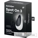 Satisfyer Spot On 3 Czarny - Precyzyjny stymulator punktowy, 12 trybow SATISFYER