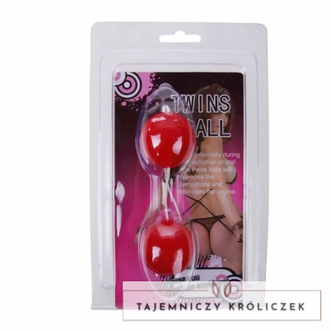 Baile Twins Kulki Treningowe Rożowe Unisex TPR Wzmacniające Mięśnie BAILE