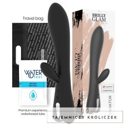 Brilly Glam Erik czarny - model bezprzewodowy, 10 trybow, silikon, USB BRILLY GLAM