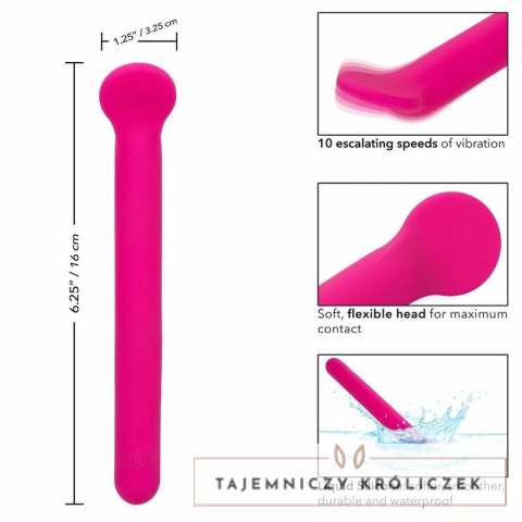 CalExotics Bliss Clitoriffic Rożowy - Wibrujący masażer silikonowy 10 trybow CALEXOTICS