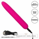 CalExotics Bliss Vibe silikonowy model wibrujący rożowy USB CALEXOTICS