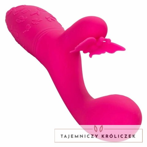 CalExotics Butterfly Kiss Flutter Rożowy - Masażer z 10 trybami pracy CALEXOTICS