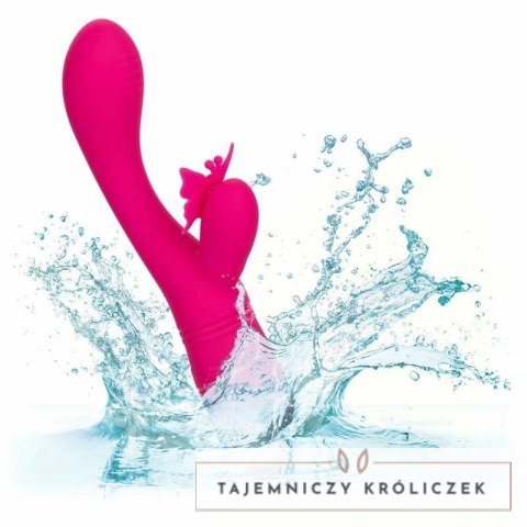 CalExotics Butterfly Kiss Flutter Rożowy - Masażer z 10 trybami pracy CALEXOTICS