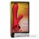 CalExotics Palisades Passion Red - Masażer podgrzewany, silikon, 11,5 cm CALEXOTICS