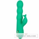 CalExotics Sonoma Satisfier Zielony - silikonowy masażer punktu G, 10 trybow CALEXOTICS