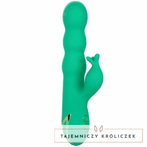 CalExotics Sonoma Satisfier Zielony - silikonowy masażer punktu G, 10 trybow CALEXOTICS