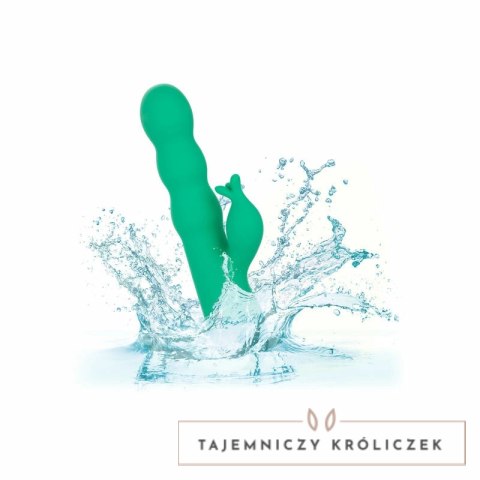 CalExotics Sonoma Satisfier Zielony - silikonowy masażer punktu G, 10 trybow CALEXOTICS