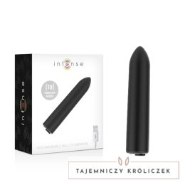 Intense Bullet 10 Trybow USB - Kompaktowy Wibrujący Mini Model 8,5 cm INTENSE