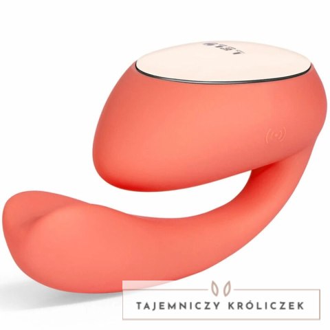 LELO IDA Wave Coral - Masażer dla par, sterowanie aplikacją, 10 trybow LELO