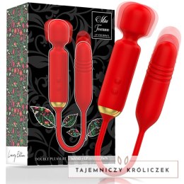 MIA Toscana Dualna Rożdżka Masażer Intymny USB Silikonowy IPX6 MIA