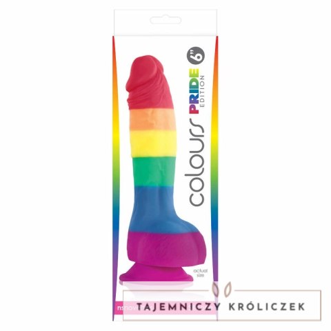 NS Novelties Pride Edition model z motywem tęczowym 15 cm PRIDE
