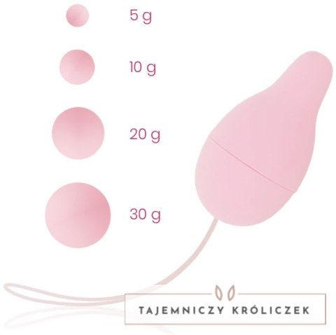 OHMAMA System treningowy mięśni dna miednicy silikonowy 4 wagi OHMAMA