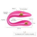 ONINDER Double Pleasure Pink - Stymulator z Aplikacją, IPX7, 2 Silniki ONINDER