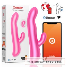 Oninder Oslo Pink - System Wibracji i Rotacji z Aplikacją Bluetooth ONINDER