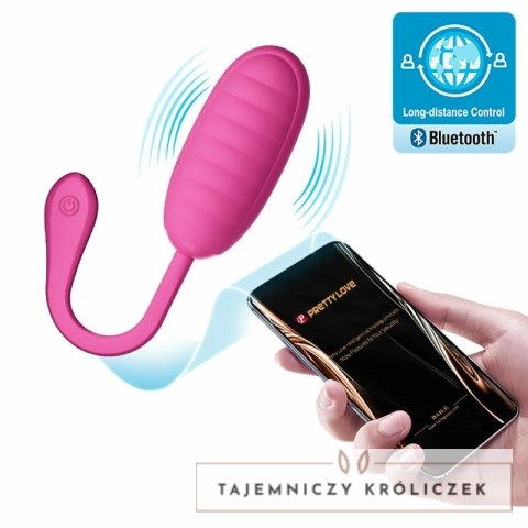 Pretty Love Catalina - Rożowy system wibracyjny z aplikacją, USB PRETTY LOVE