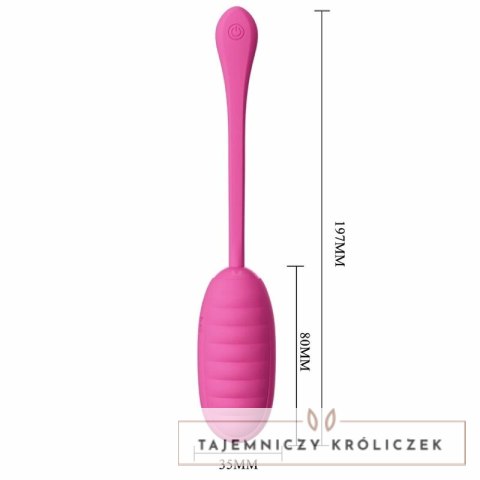 Pretty Love Catalina - Rożowy system wibracyjny z aplikacją, USB PRETTY LOVE