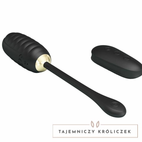 Pretty Love Doreen - Jajko wibrujące, czarne, pilot bezprzewodowy, USB PRETTY LOVE