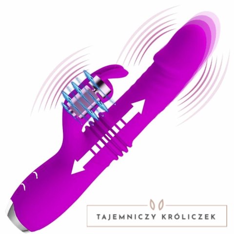 Pretty Love Dorothy fioletowy model z akumulatorem i 12 trybami pracy PRETTY LOVE