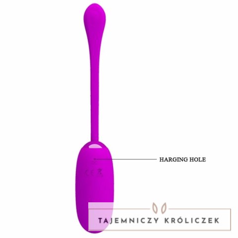 Pretty Love Julius Fioletowe Jajeczko Wibracyjne USB Wodoodporne PRETTY LOVE