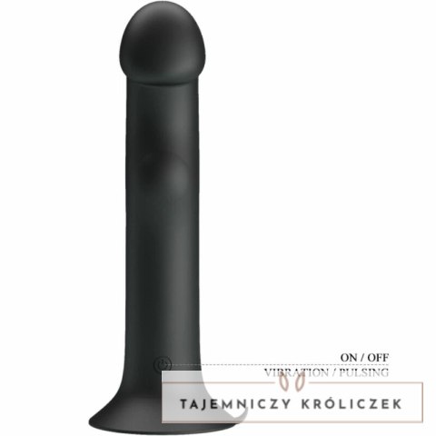Pretty Love Murray czarny - wibrator silikonowy z falą stymulującą, USB PRETTY LOVE