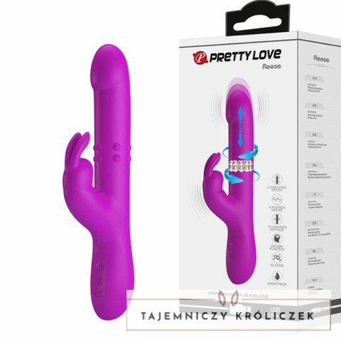 Pretty Love Reese - model wielofunkcyjny, fioletowy, ładowanie USB PRETTY LOVE