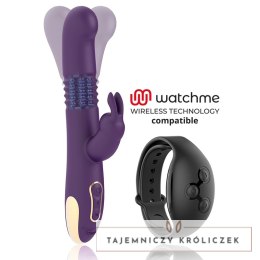 Treasure Bastian Rabbit WatchMe - model obrotowy z ruchem gora-doł, fioletowy TREASURE