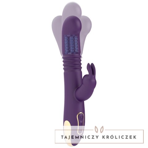 Treasure Bastian Rabbit WatchMe - model obrotowy z ruchem gora-doł, fioletowy TREASURE
