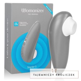 Womanizer Starlet 3 szary - kompaktowy model z technologią powietrzną WOMANIZER