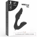 Addicted Toys Masażer Prostaty Model 6 Czarny - ładowalny, silikonowy ADDICTED