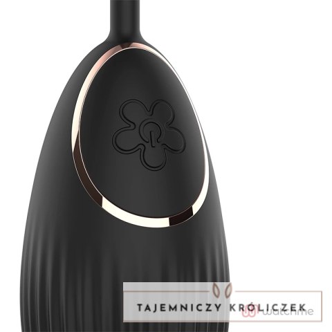 Anne's Desire Egg - Czarny z zegarkiem zdalnego sterowania WATCHME, 7 trybow ANNE´S DESIRE