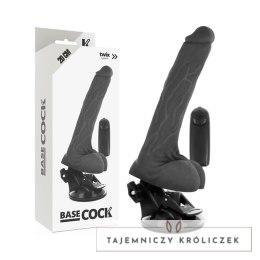 BASECOCK Model 20 Black - Intymna maszyna sterowana pilotem 20x4 cm TPE BASECOCK