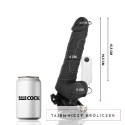 BASECOCK Wibrator Czarny 19,5 cm Pilot Przewodowy Przyssawka TPE BASECOCK
