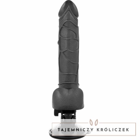 BASECOCK Wibrator Czarny 19,5 cm Pilot Przewodowy Przyssawka TPE BASECOCK