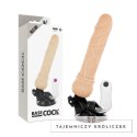 BASECOCK Wibrator Intymny Pilot Przewodowy 19,5 cm TPE Elastyczny BASECOCK