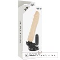 BASECOCK Wibrator Silikonowy 20 cm Pilot Przewodowy Regulacja 4 cm BASECOCK