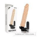 BASECOCK Wibrujący Model Anatomiczny 21 cm TPE Pilot Przewodowy BASECOCK