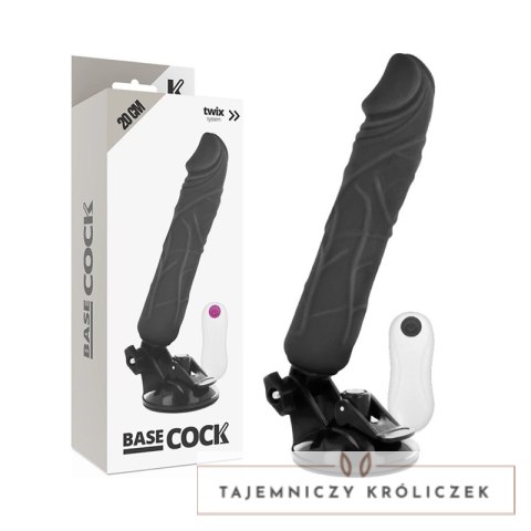 Basecock Model Zdalnie Sterowany Czarny 20 cm TPE 12 Trybow BASECOCK