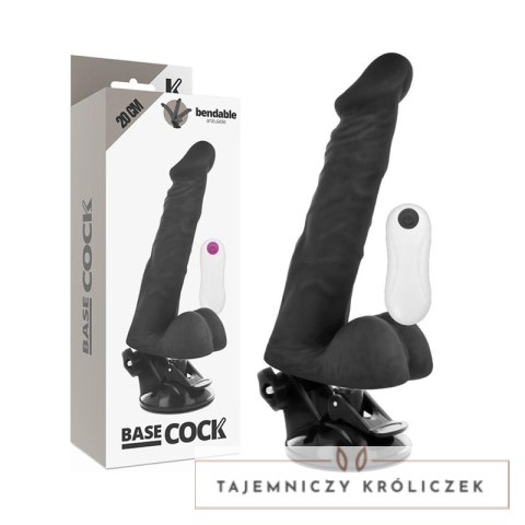 Basecock Przegubowy Model Czarny 20 cm Pilot Przewodowy TPE BASECOCK