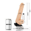 Basecock Wibrator Zdalnie Sterowany 19,5 cm z Podstawą Przyssawką TPE BASECOCK
