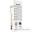 Basecock Wibrator Zdalnie Sterowany 19,5 cm z Podstawą Przyssawką TPE BASECOCK